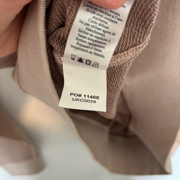 Faherty tan Charleston sun logo crew neck long sleeve pullover size medium - Picture 4 of 10